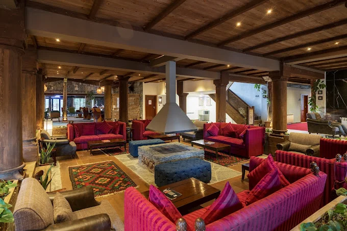 Deluxe hotel suite in Skardu with private balcony — North Ka Safar luxury stay Gilgit-Baltistan